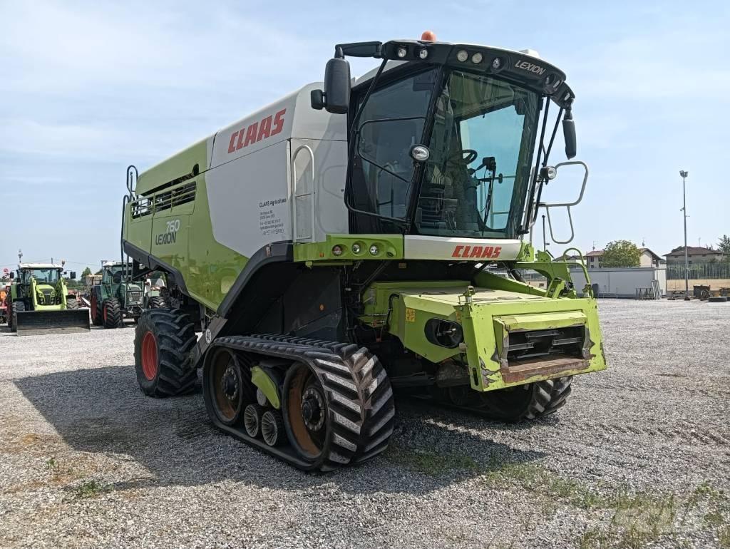 CLAAS Lexion 760 TT Kombinované zberacie stroje
