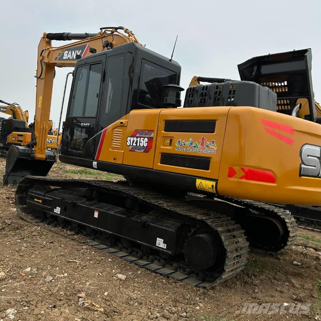 Sany 215C Pásové rýpadlá