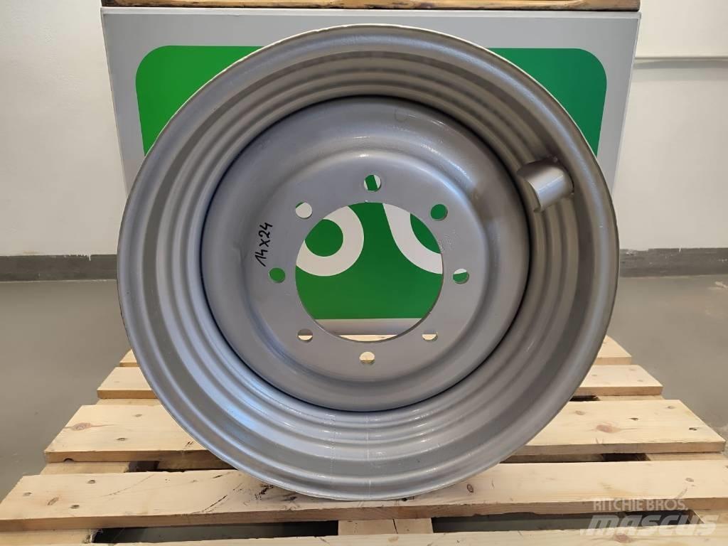 JCB 14X24  rim Pneumatiky, kolesá a ráfiky