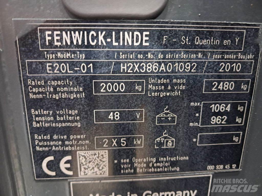 Linde E20L-01 Iné