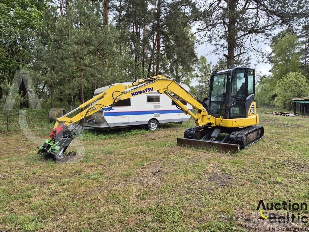 Komatsu PC55MR-5E0 Mini rýpadlá < 7t