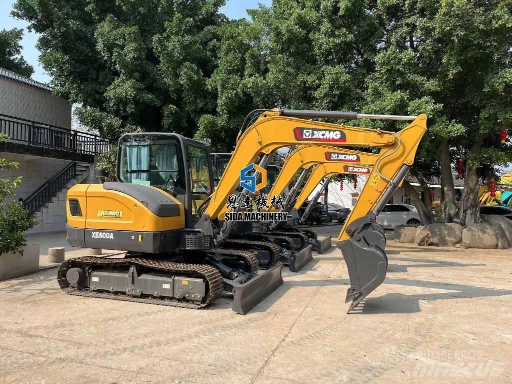 XCMG xe60ga Mini rýpadlá < 7t