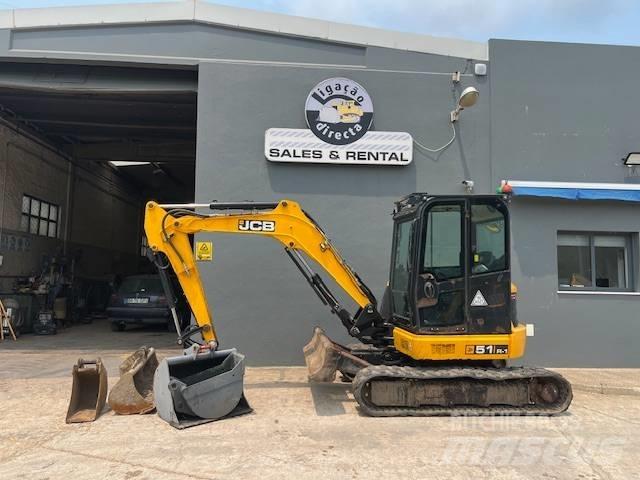 JCB 51 R Mini rýpadlá < 7t
