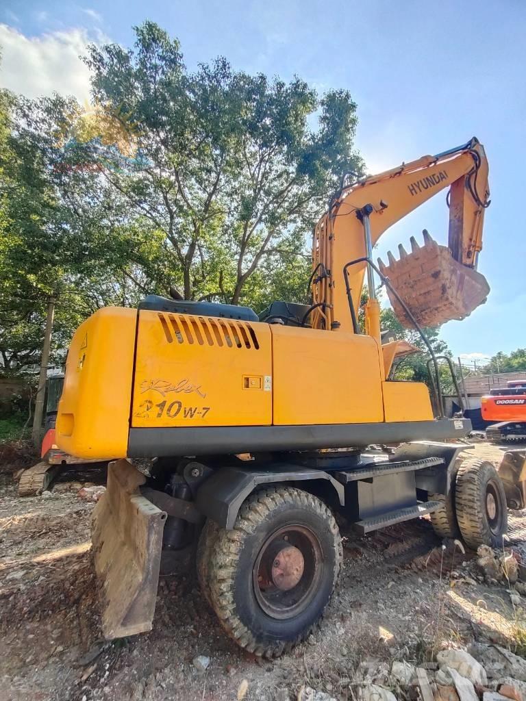 Hyundai Robex 210w-7 Pásové rýpadlá
