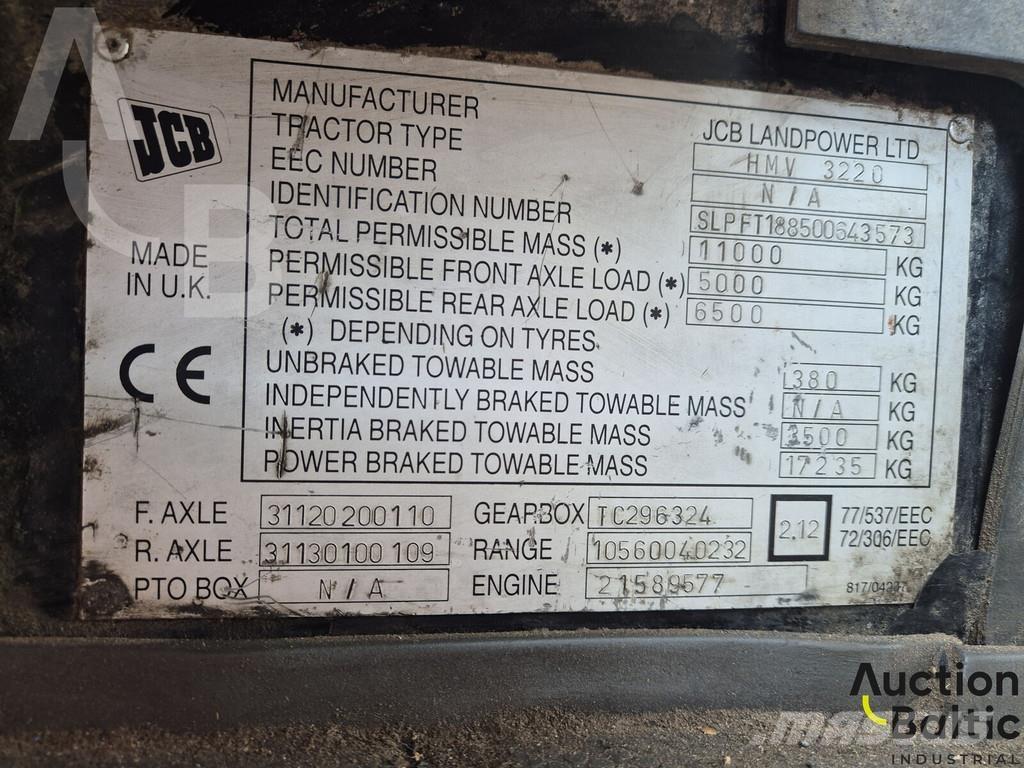 JCB Fastrac 3220 Traktory