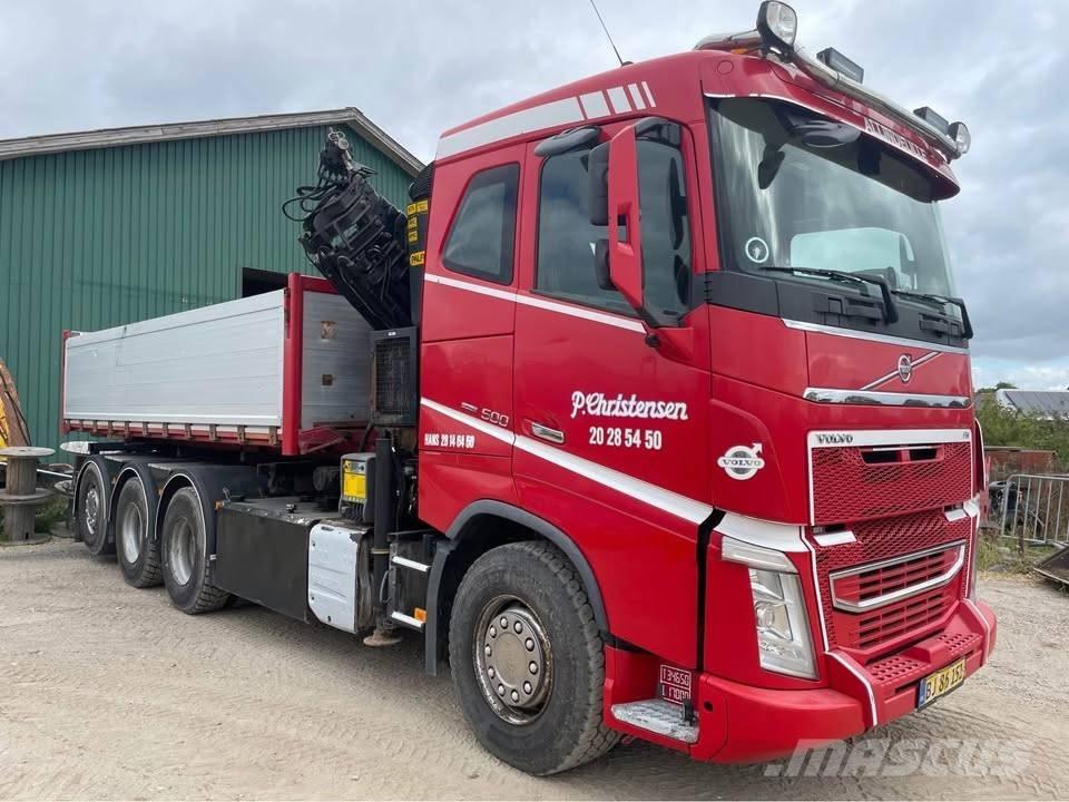 Volvo FH 500 Autožeriavy, hydraulické ruky