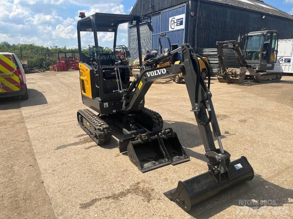 Volvo EC 18 E Mini rýpadlá < 7t