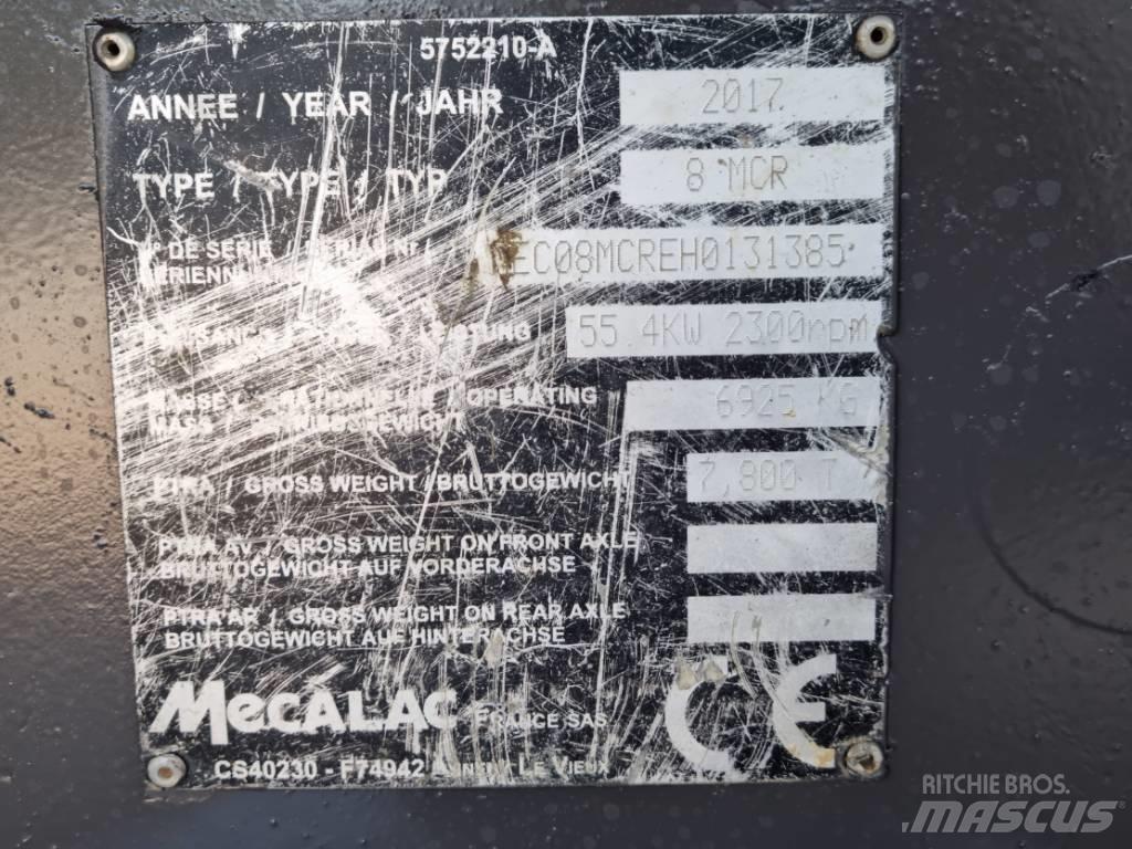 Mecalac 8 M CR Midi rýpadlá 7 t - 12 t