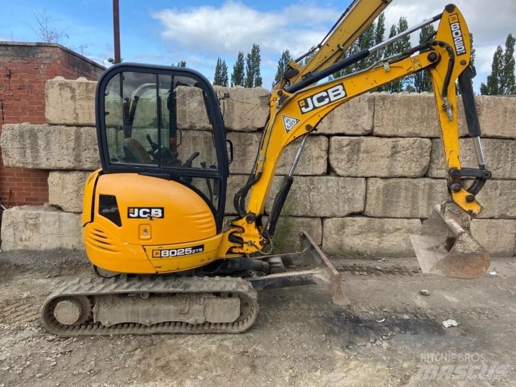JCB 8025 ZTS Mini rýpadlá < 7t