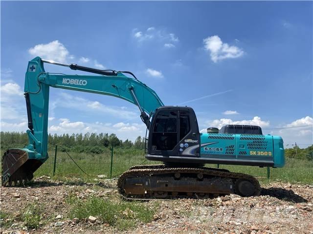Kobelco SK350D Pásové rýpadlá