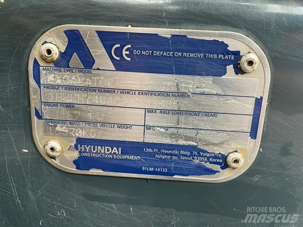 Hyundai HX145 LCR Pásové rýpadlá