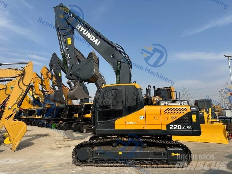 Hyundai R220LC-9S Pásové rýpadlá