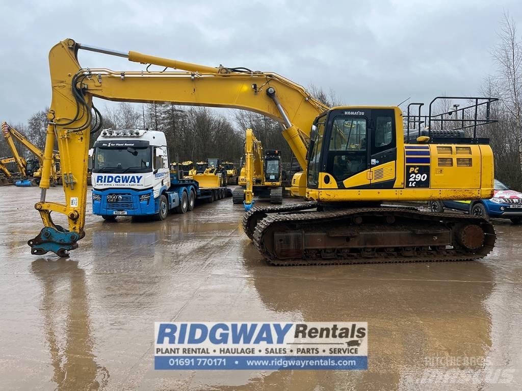 Komatsu PC290LC-11 Pásové rýpadlá