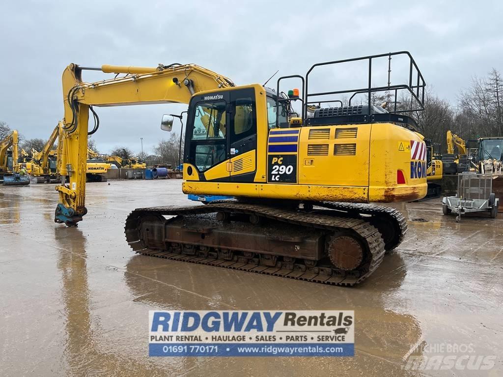 Komatsu PC290LC-11 Pásové rýpadlá