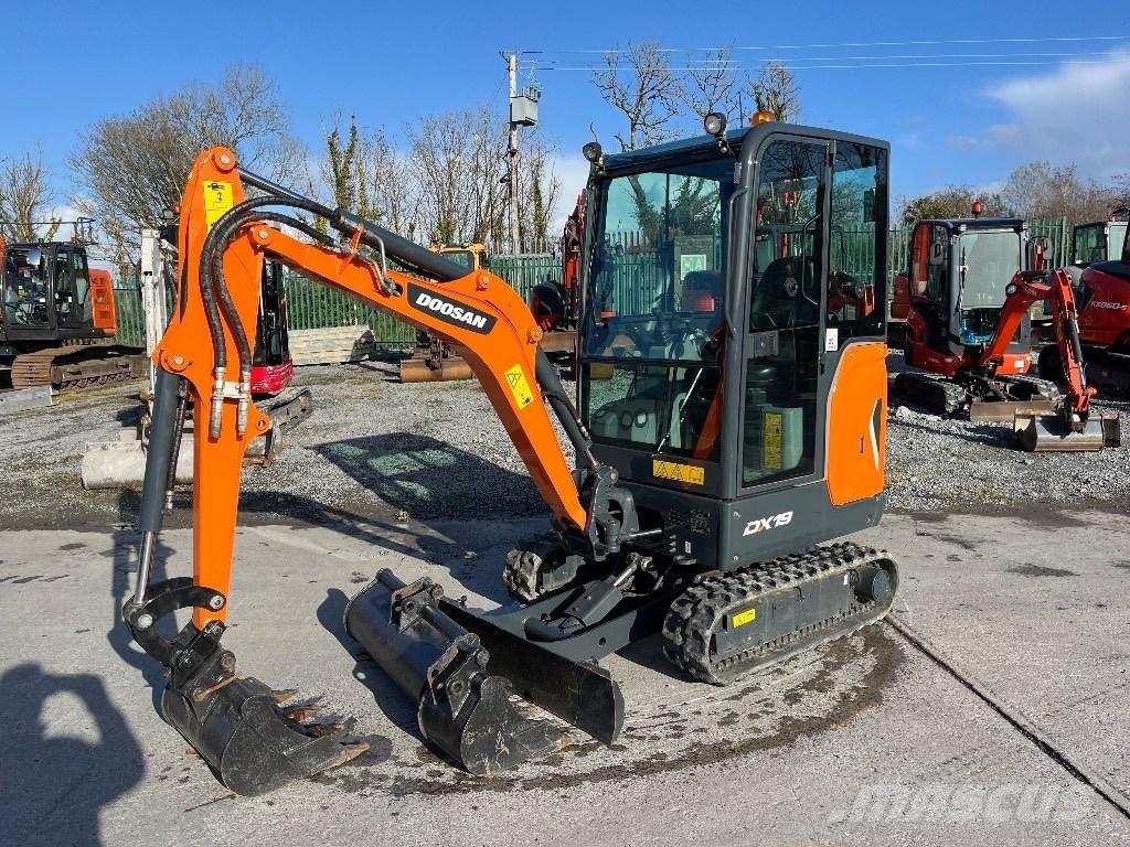 Doosan DX 19 Mini rýpadlá < 7t