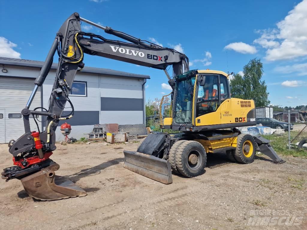 Volvo EW160C Kolesové rýpadlá