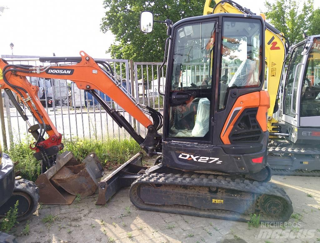 Doosan DX 27 Z Mini rýpadlá < 7t