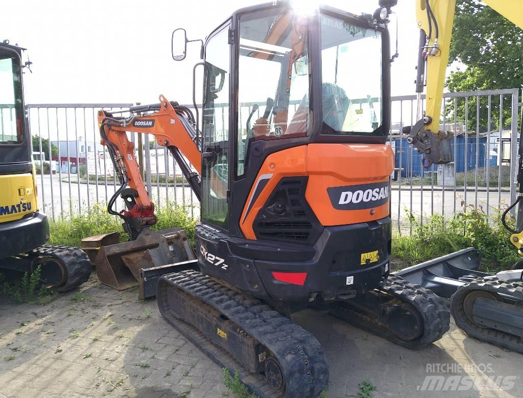Doosan DX 27 Z Mini rýpadlá < 7t