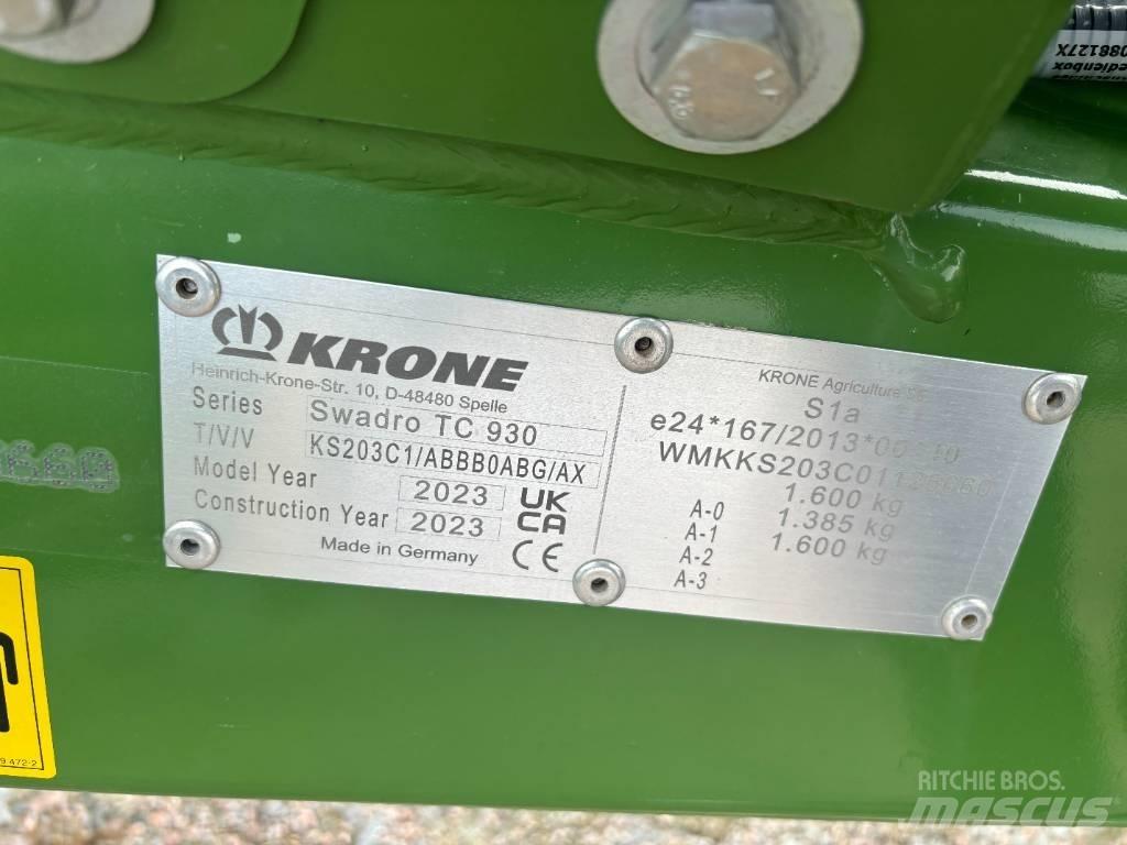 Krone Swadro TC 930 Riadkovače