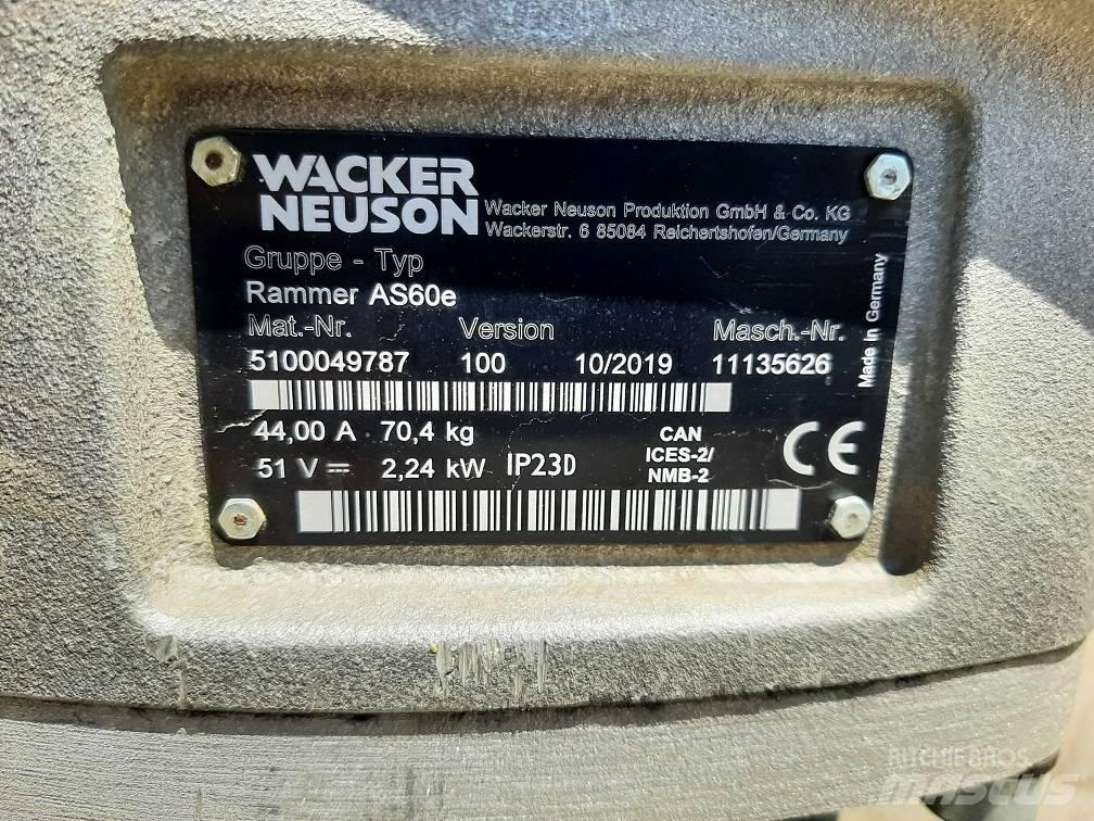 Wacker Neuson AS60e Vibračné zhutňovače