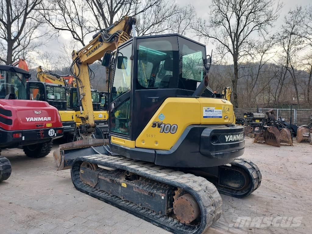Yanmar SV 100 Midi rýpadlá 7 t - 12 t