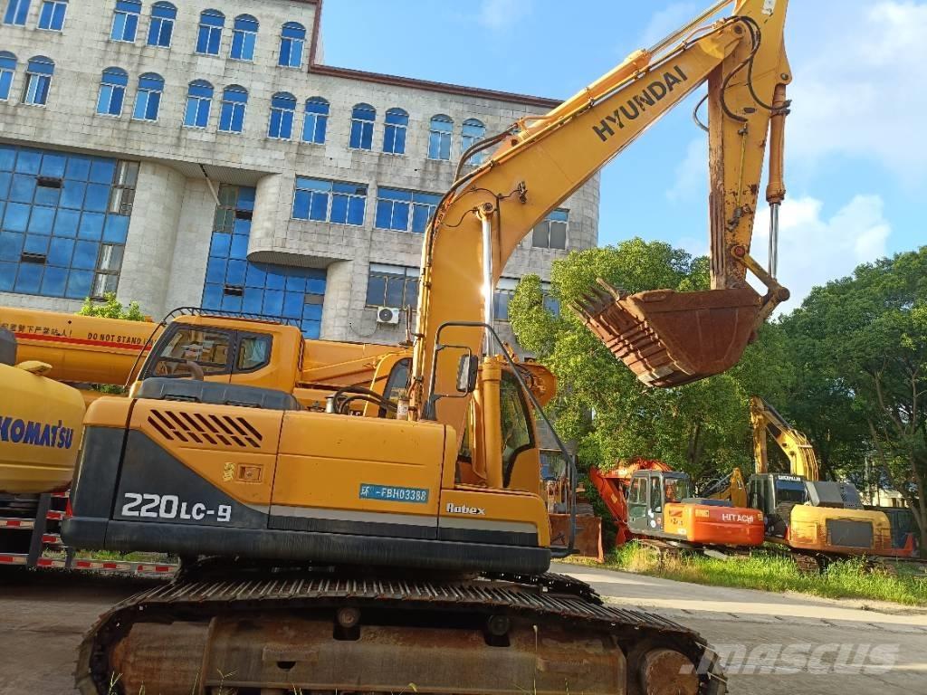 Hyundai R220LC-9 Pásové rýpadlá