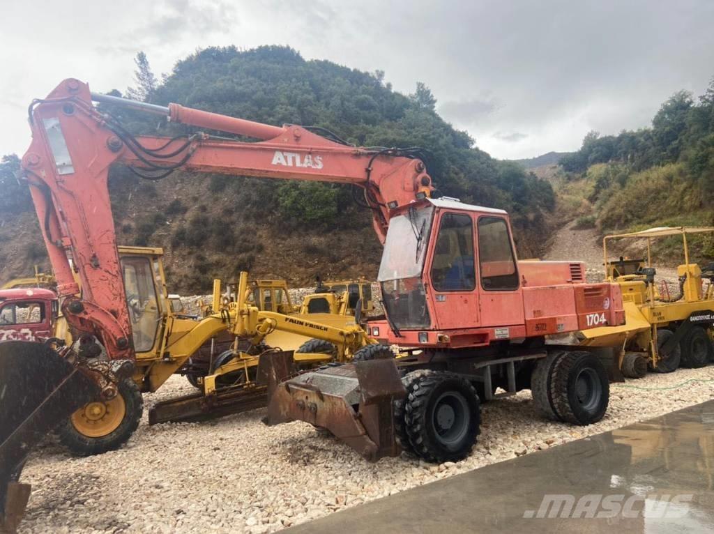 Atlas 1704 Kolesové rýpadlá