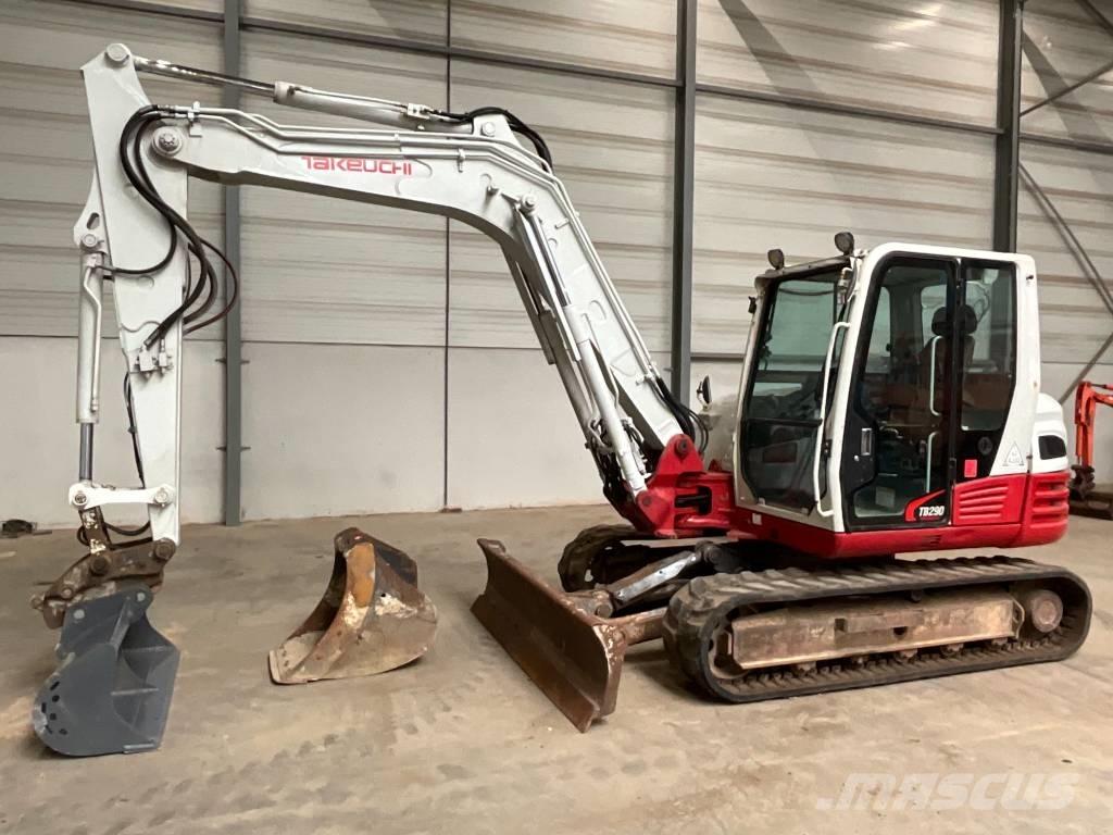 Takeuchi TB 290 Midi rýpadlá 7 t - 12 t