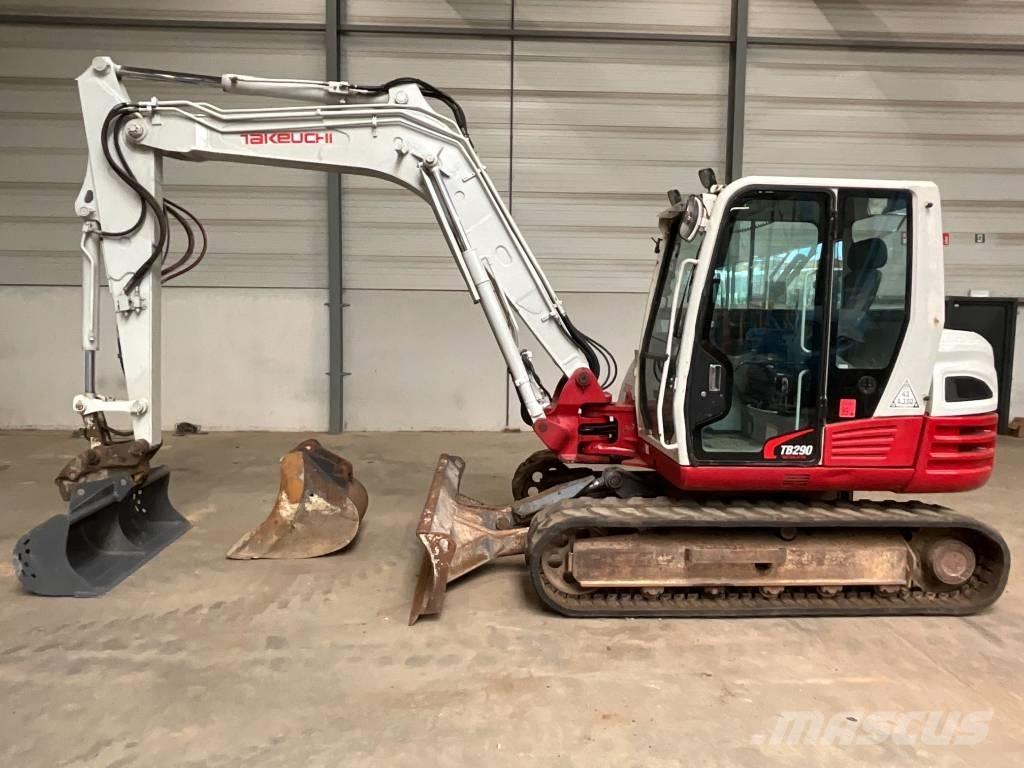 Takeuchi TB 290 Midi rýpadlá 7 t - 12 t