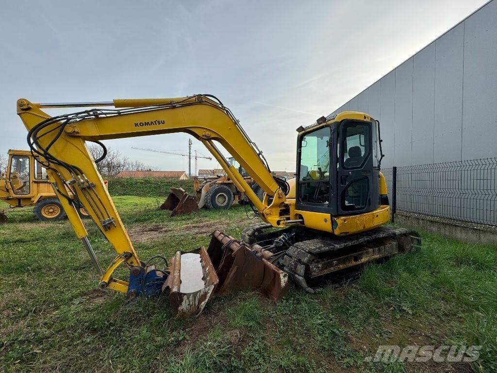 Komatsu PC 80 MR-3 Midi rýpadlá 7 t - 12 t