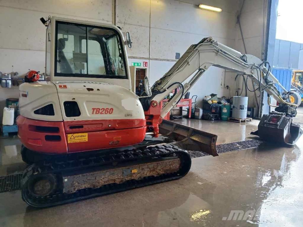 Takeuchi TB 260 Mini rýpadlá < 7t