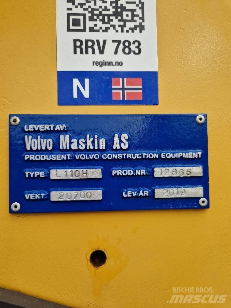 Volvo L110H Kolesové nakladače