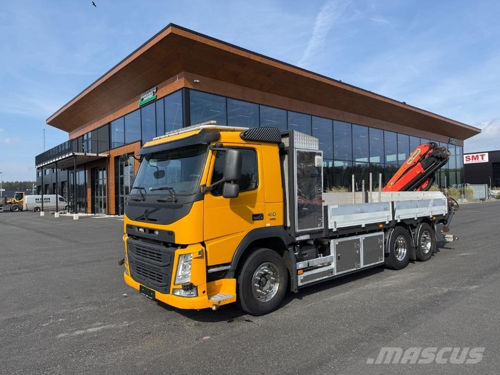 Volvo FM410 Autožeriavy, hydraulické ruky
