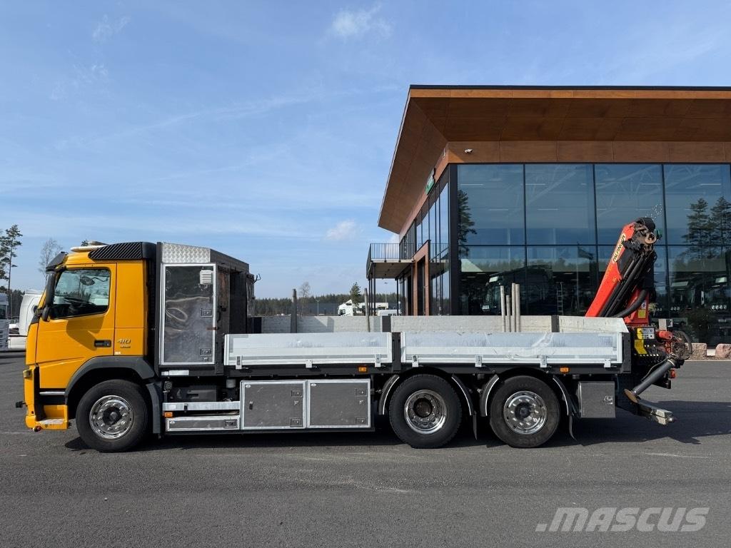 Volvo FM410 Autožeriavy, hydraulické ruky