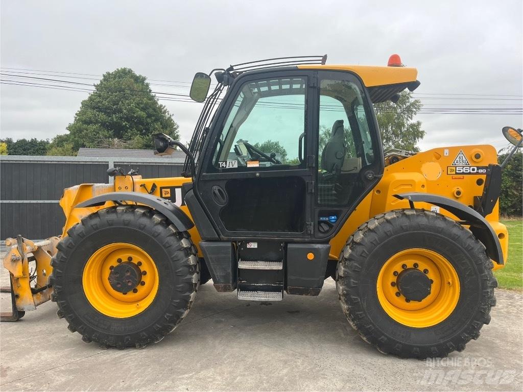 JCB 560-80 Teleskopické manipulátory