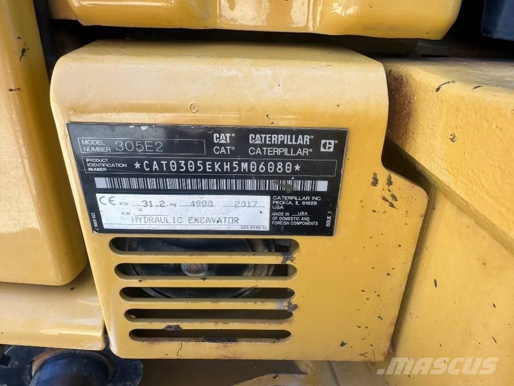CAT 305 Mini rýpadlá < 7t