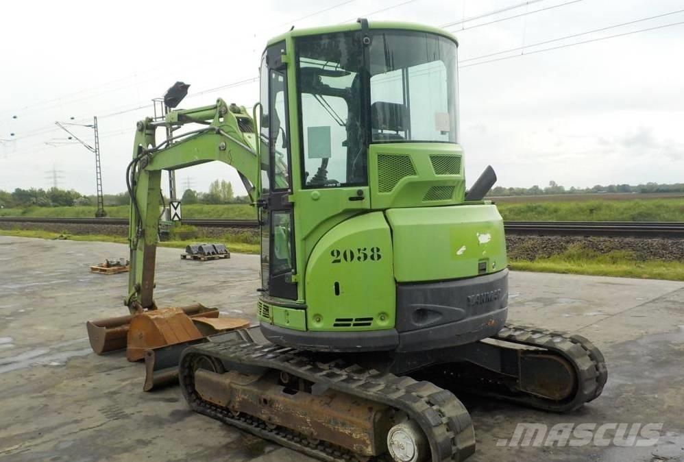 Yanmar Vio 50 U Mini rýpadlá < 7t
