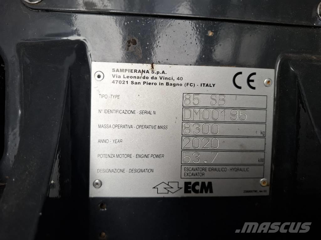 ECM 85 SB Midi rýpadlá 7 t - 12 t