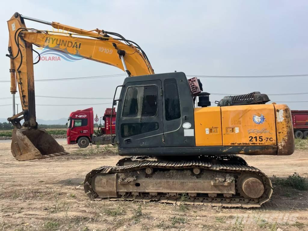 Hyundai Robex 215-7 Pásové rýpadlá