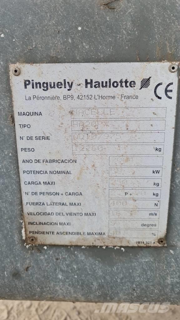 Haulotte HA 20 PX Kĺbové plošiny