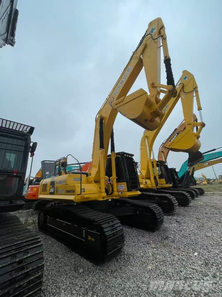 Komatsu 360 Pásové rýpadlá