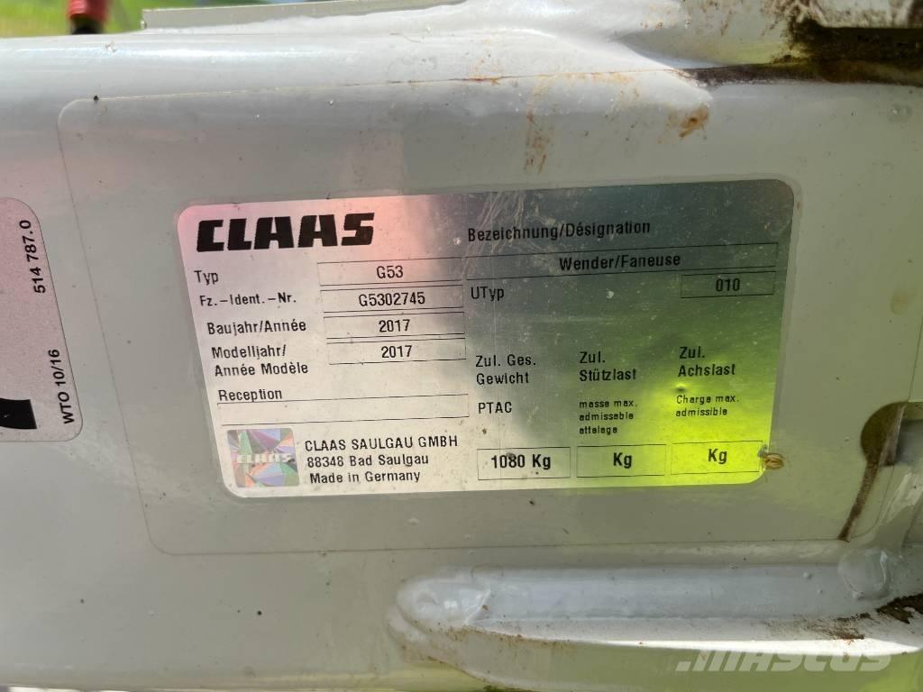 CLAAS Volto 800 Obracače a zhrabovače sena