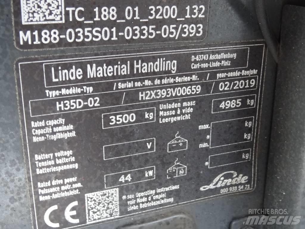 Linde H35D-02 Dieselové vozíky