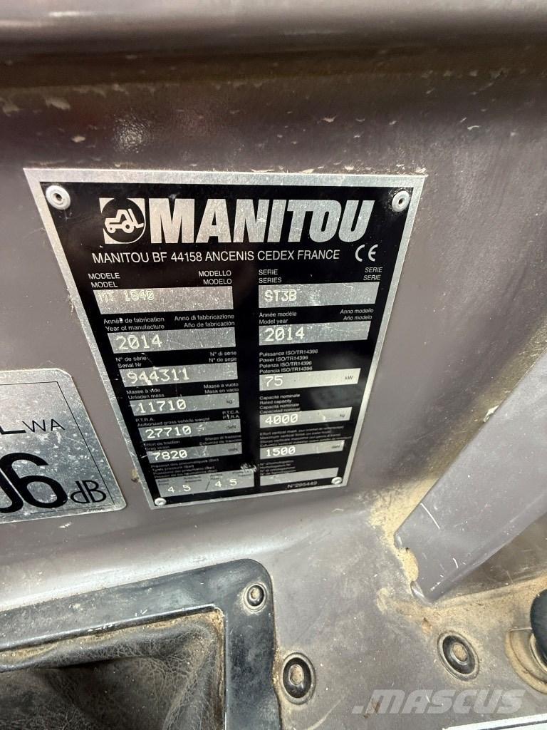 Manitou MT 1840 ST3B Teleskopické manipulátory