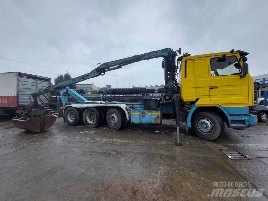 Scania 380 Autožeriavy, hydraulické ruky