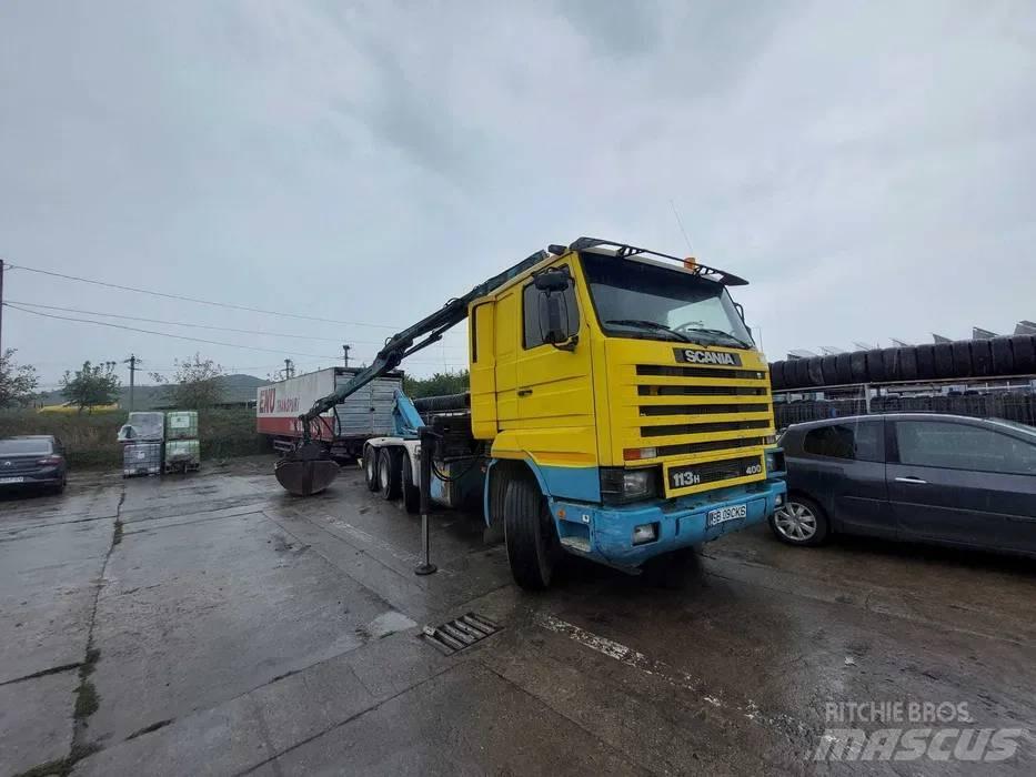 Scania 380 Autožeriavy, hydraulické ruky