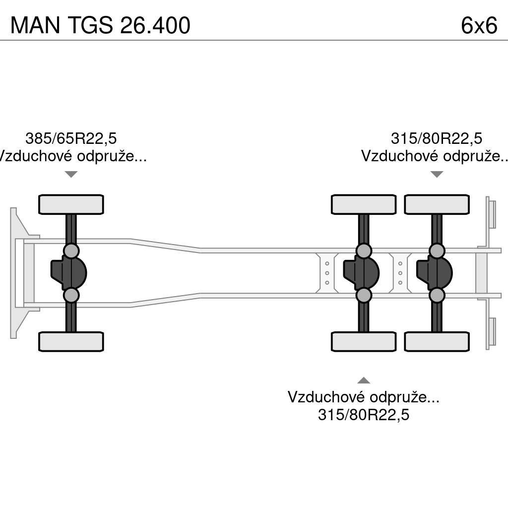 MAN TGS 26.400 Sklápače