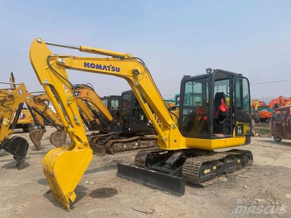 Komatsu PC 56 Mini rýpadlá < 7t