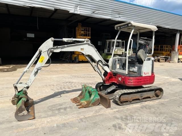 Takeuchi TB23R Mini rýpadlá < 7t