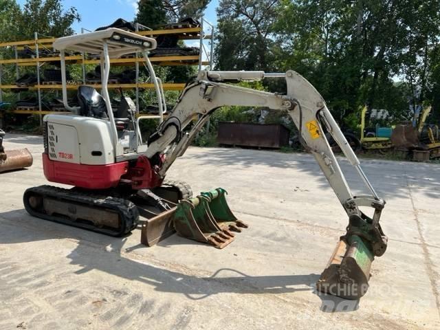 Takeuchi TB23R Mini rýpadlá < 7t
